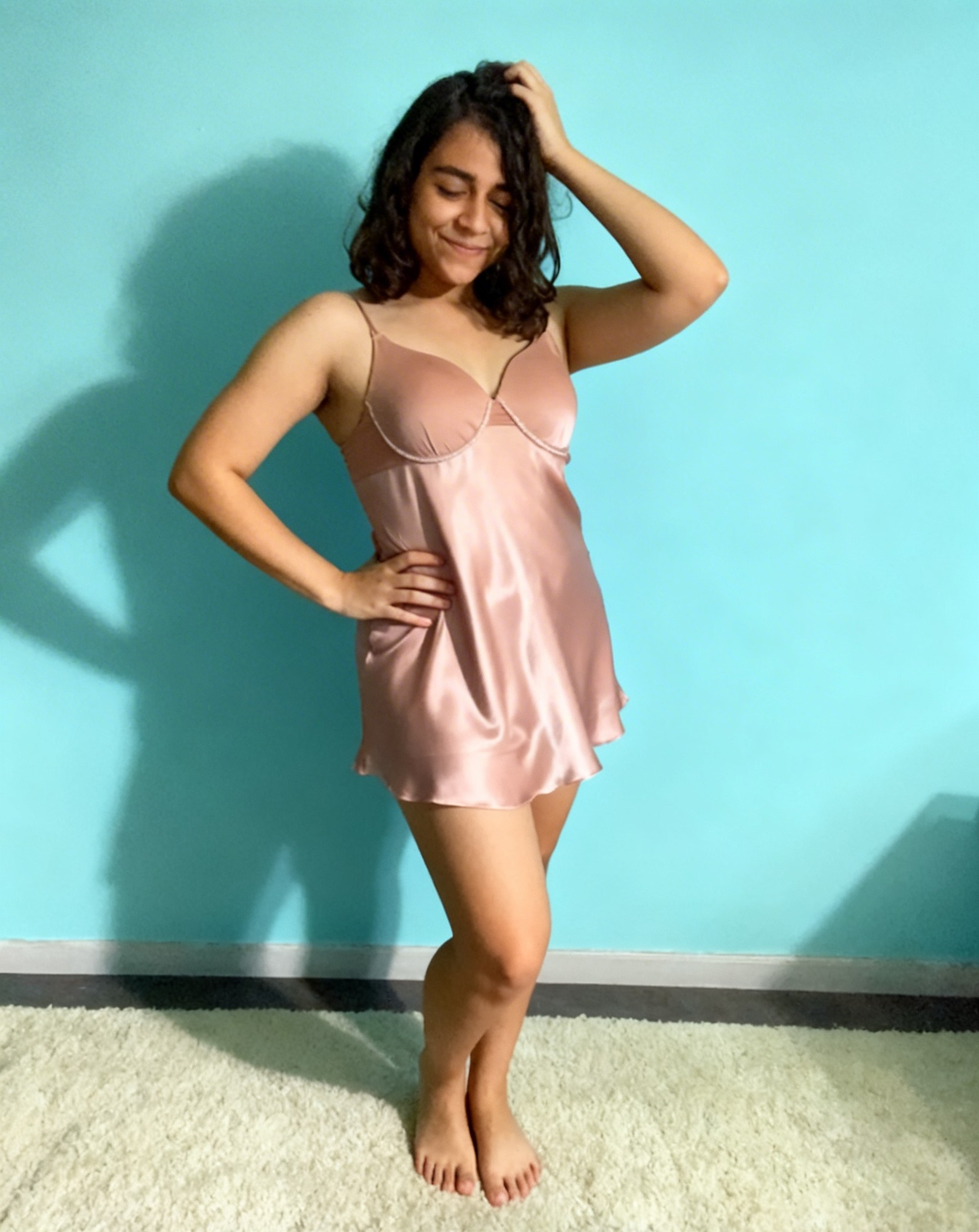 Jax.Killer artist modeling comfortable sleepwear