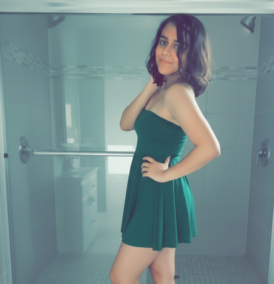 Jax.Killer mirror selfie showing off a new outfit